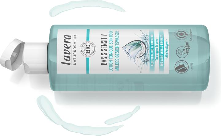 Image du produit Lavera mildes Gesichtswasser basis sensitiv liq (Lingettes nettoyantes pour le visage, 200 ml)