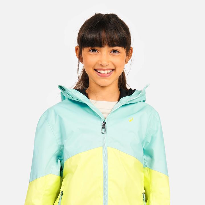 Image du produit Tribord Veste de voile imperméable Enfant - veste de pluie Sailing 100 bleu jaune citron (140)