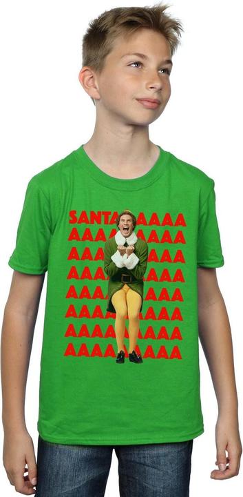 Produktbild Elf Buddy Santa Scream TShirt Jungen (128)