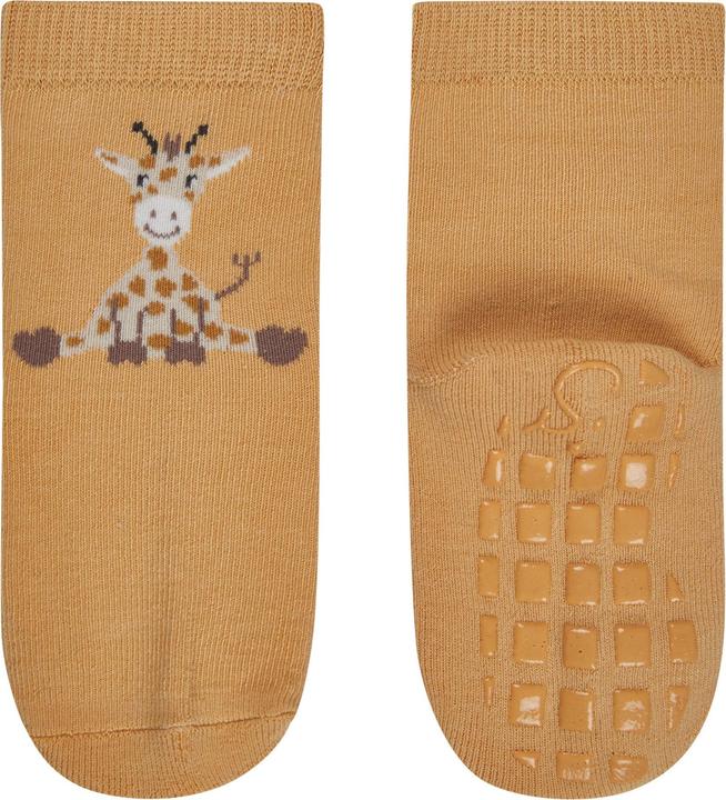 Actual product image Sterntaler Antirutsch-Socken 2er Set Safari Ocker Gr. 17/18 (17 - 18)