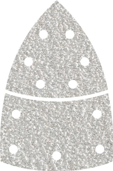 Produktbild wolfcraft 10 Haft-Schleifbl. 2-tlg. Stearat K120 (120)