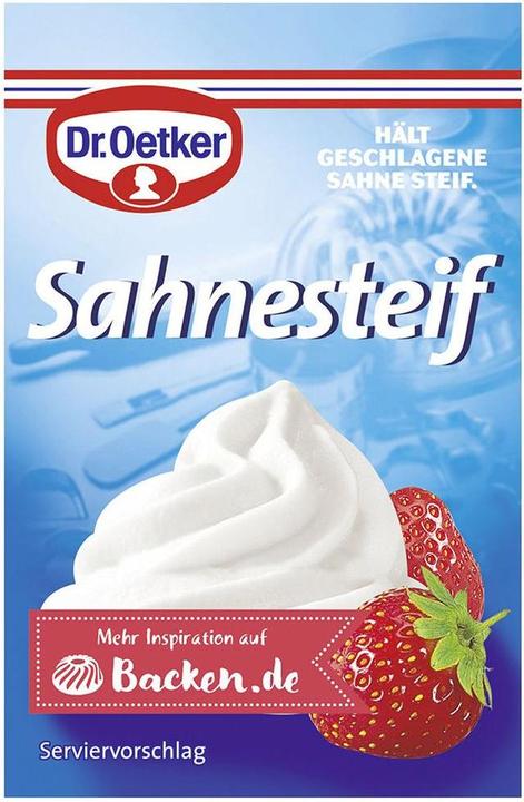 Image du produit Dr. Oetker Raidisseur de crème (40 g)