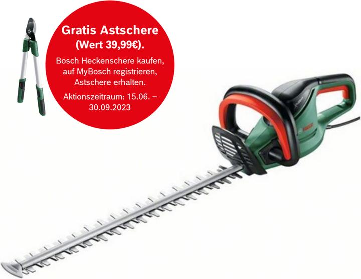Produktbild Bosch Home & Garden Heckenschere UniversalHedgeCut 50 (Netzbetrieb)