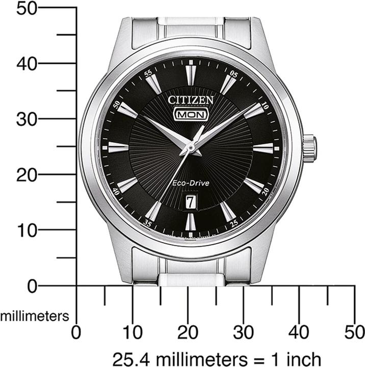 Actual product image Citizen Eco-Drive Classic AW0100-86E -rannekello (Analogue wristwatch, 40 mm)