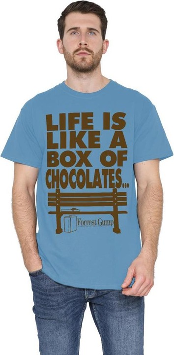 Immagine prodotto Forrest Gump Life Maglietta Uomo (XL)