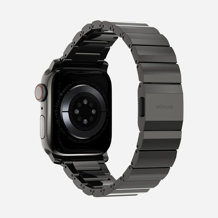 Actual product image Nomad Acer wristband for Apple Watch 38-40-41 mm (316L stainless steel)