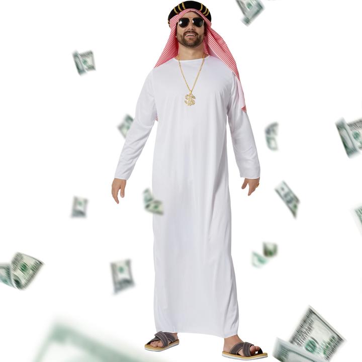 Immagine prodotto tectake Costume da uomo sceicco (L)