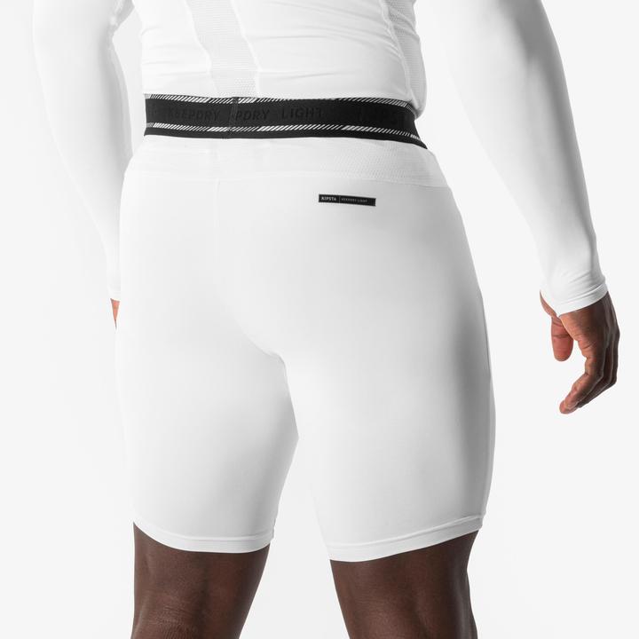 Produktbild Kipsta Damen/Herren Fussball Funktionsshorts - Keepdry Light weiss (XXL)
