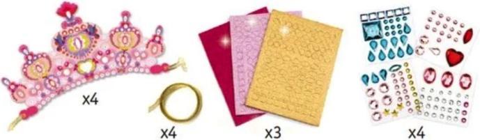 Image du produit Djeco Tiaras en mosaïque