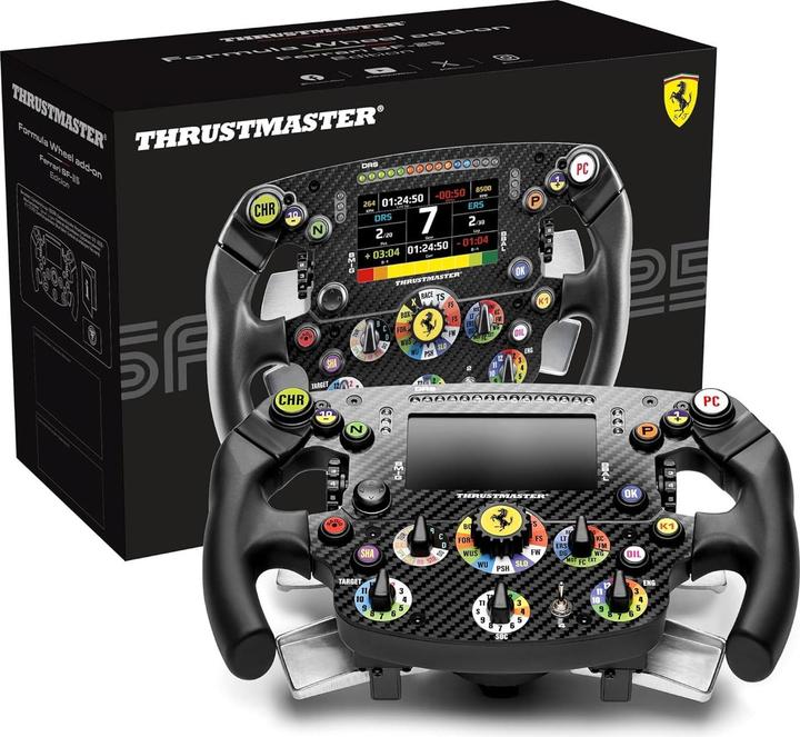 Actual product image Thrustmaster AddOn Thrustm. Ferrari SF25 Edition Lenkrad (KON/PC) retail (PC, PS4, PS5)
