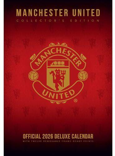 Actual product image Manchester United Fc 2026 A3 Deluxe Calendar (A3)