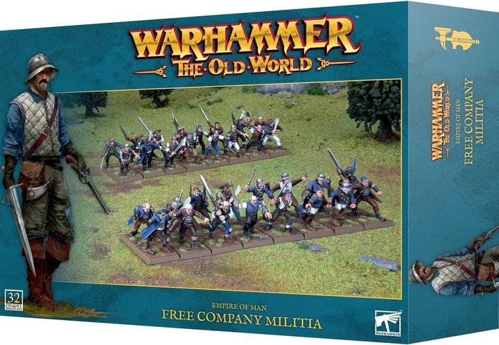 Games Workshop Warhammer ToW - Empire de L'Homme : Milice des Franches Compagnies (Plastic)