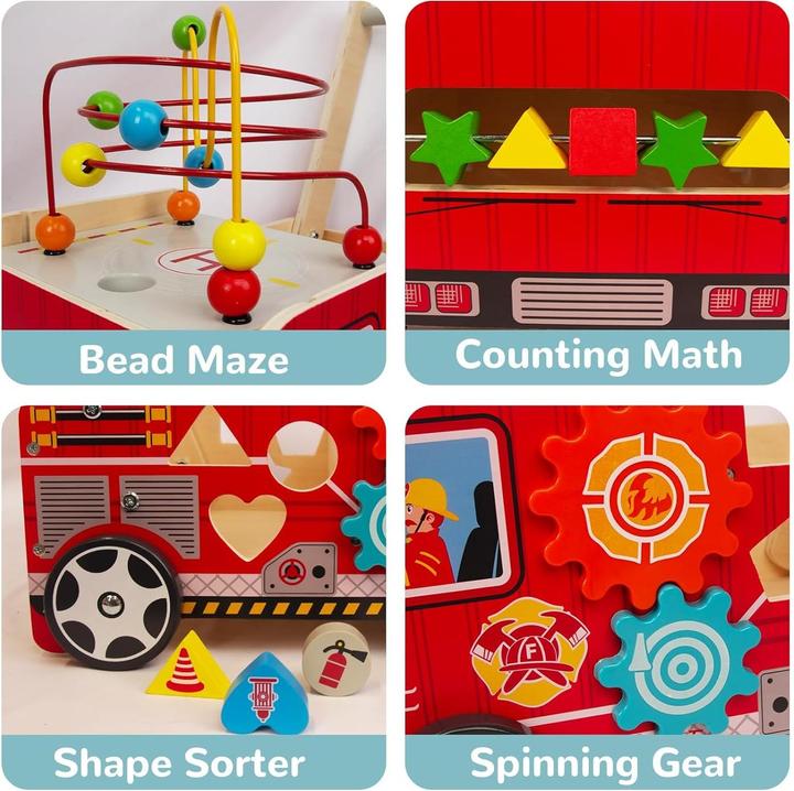 Image du produit Woodenfun Lauflernwagen