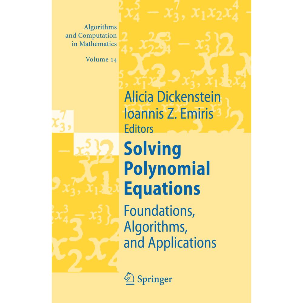 Solving Polynomial Equations, Fachbücher