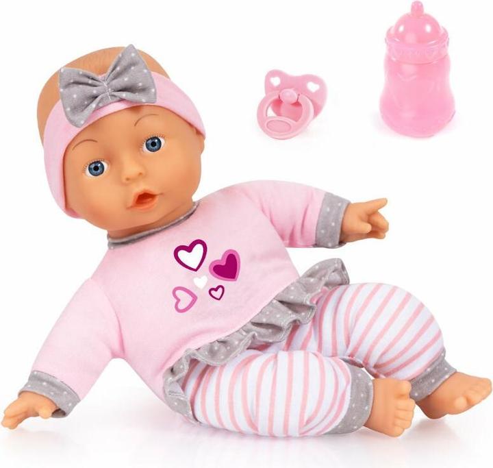 Bayer Weichkörperpuppe My First Baby rosa 30cm
