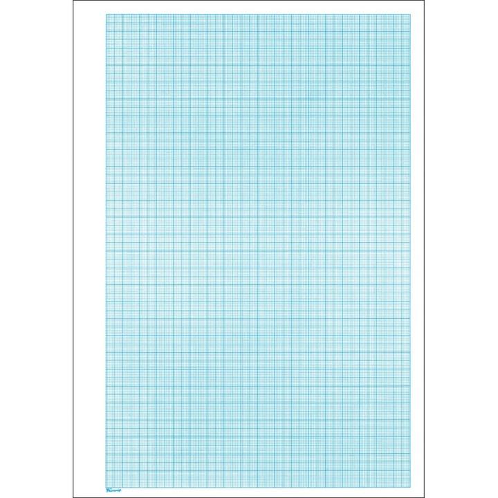 Image du produit Favorit Bloc de papier graphique transparent (A4, Quadrillé)