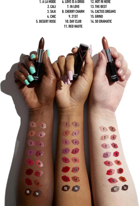Productafbeelding NYX Professional Make-Up Schreeuw luid Satijn (5 Woestijnroos)