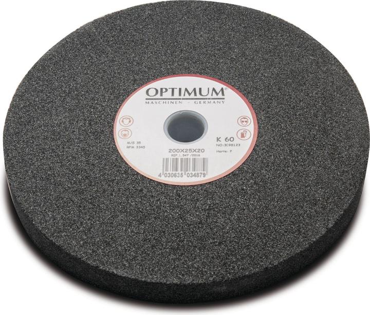 Produktbild Optimum Normalkorund-Schleifscheibe Ø 250 x 30 Ø 25 mm, K36, Härte M (K 36)