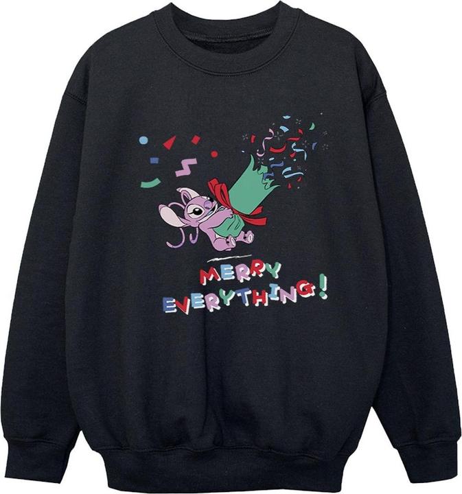 Produktbild Disney Lilo And Stitch Angel Merry Everything Sweatshirt Mädchen (116)