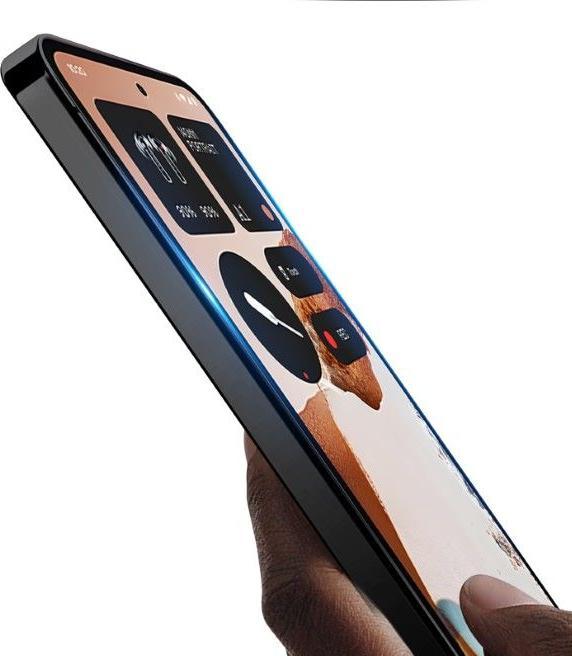 Actual product image Dux Ducis - Tempered Glass - Nothing CMF Phone 2 Pro - Black (1 Piece, Nothing CMF Phone 2 Pro)
