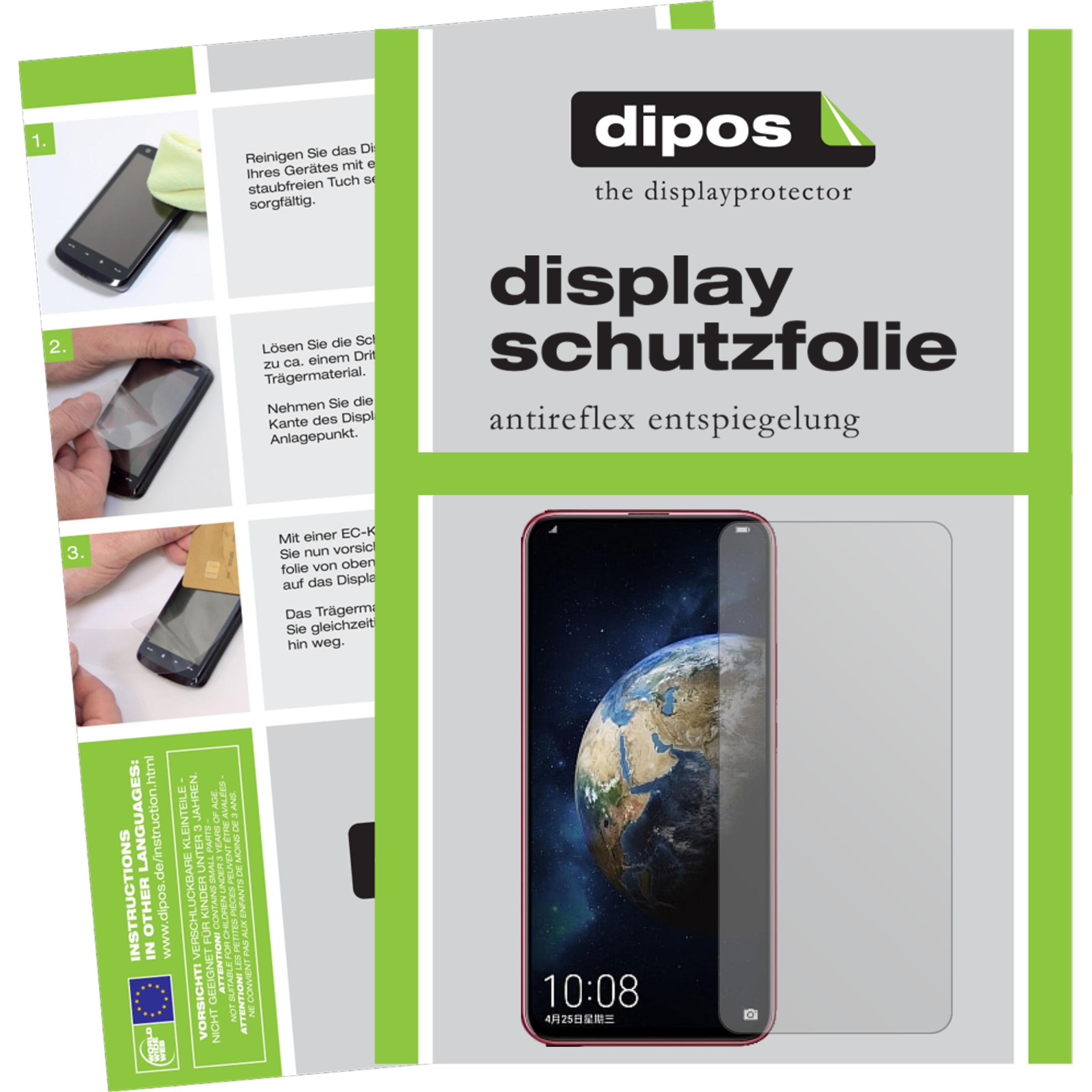 Dipos Displayschutzfolie Antireflex (1 Stück, Honor Magic 2), Smartphone Schutzfolie, Transparent