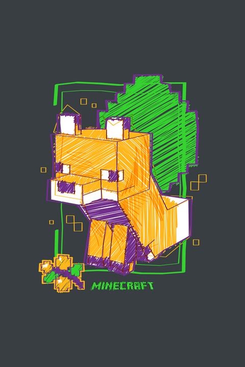 Produktbild Heroes Inc Minecraft T-Shirt Fox Grösse L (L)