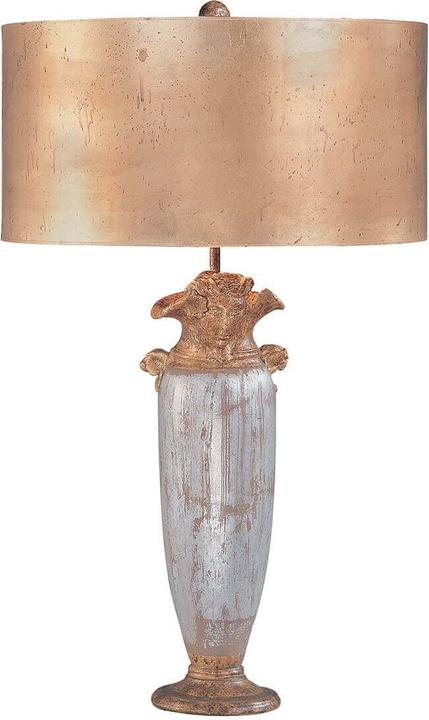 Image du produit Elstead Lighting Bienville lampe de table E27 argent, or et marron (E27)