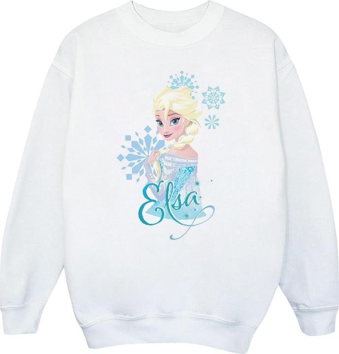 Actual product image Disney Boys Frozen Elsa Snowflakes Sweatshirt (128)