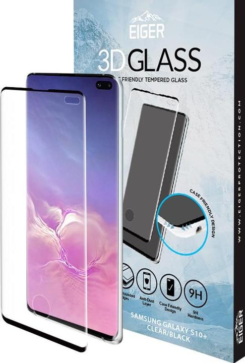 Immagine prodotto Eiger Mountain Glass Clear Edge (1 pz., Samsung Galaxy S10+)
