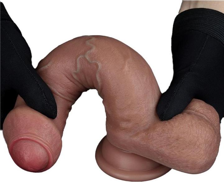 Actual product image Lovetoy Two-layer silicone dildo