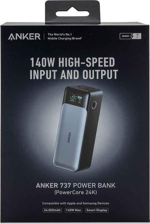 Actual product image Anker PowerCore 24K, 737, 140W (24000 mAh, 140 W, 88.80 Wh)