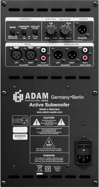Image du produit Adam Audio SUB12 (Subwoofer actif, 1 pièce)