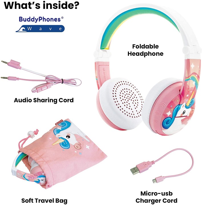 Immagine prodotto Buddyphones Cuffie per bambini Wave
