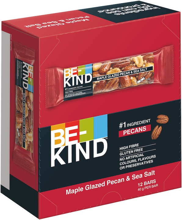 Immagine prodotto Be-Kind Pecan glassato all'acero e sale marino (480 g)