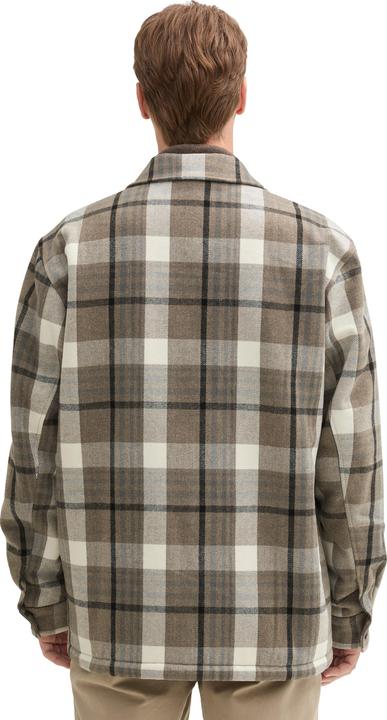 Actual product image Tom Tailor Flannel Check Jacket with Chest Pockets (M)