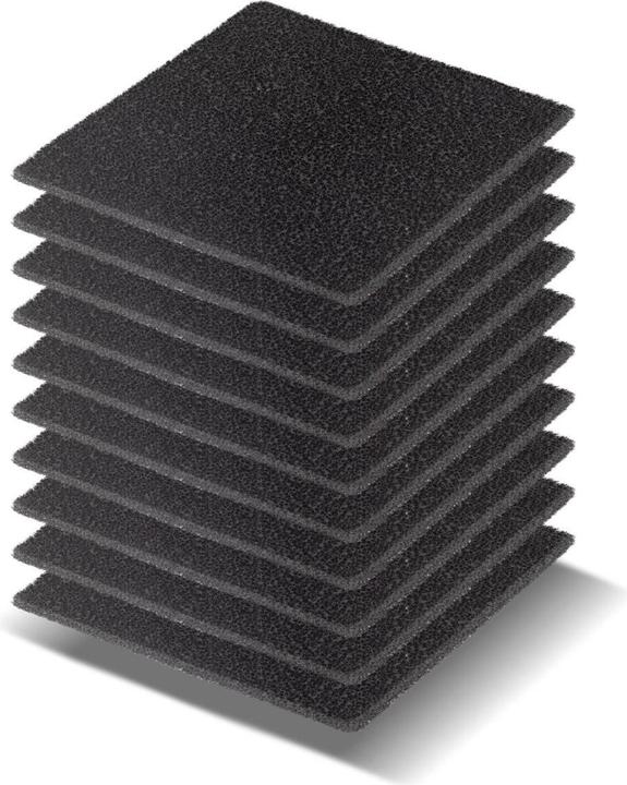 Stahlwerk Aktivkohlefilter Vorderseite 10er Set für Dunstabzug FE-27 ST