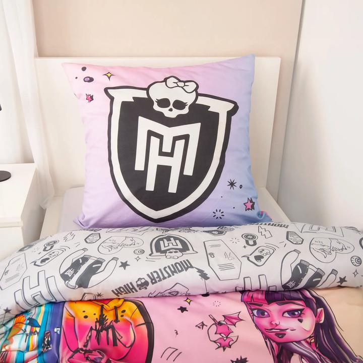 Actual product image Monster High Bed linen 80/80+135/200 cm