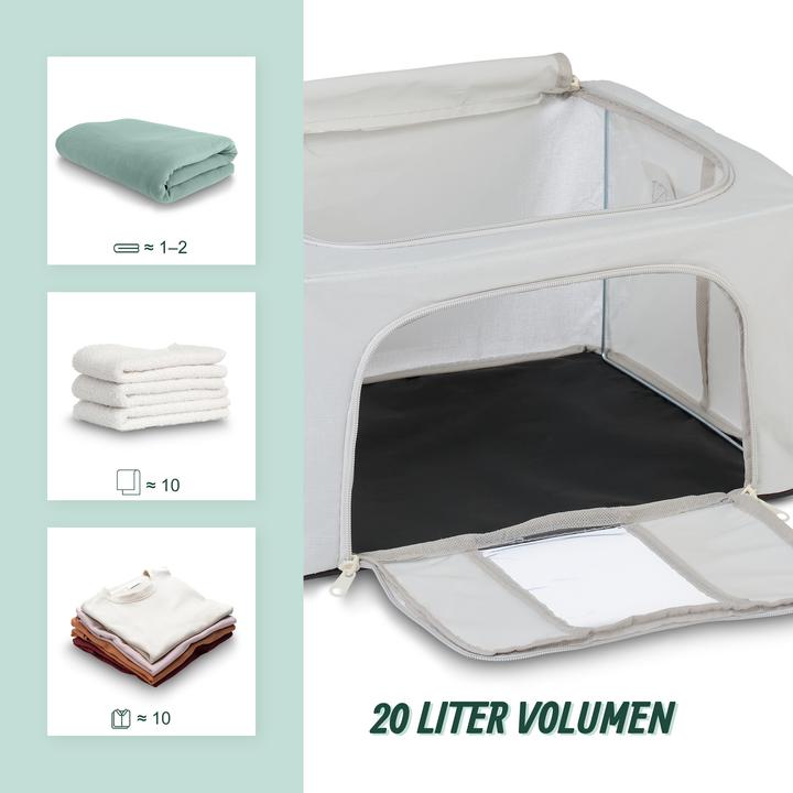 Actual product image Relaxdays 2x storage bag (40 cm, 2x)