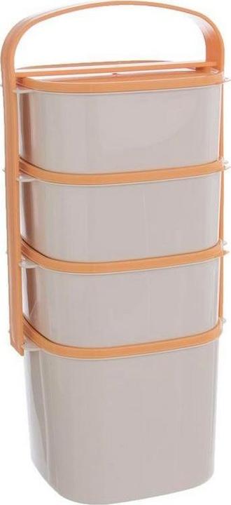 Orion Lunch Cansness 4 Lebensmitteltransportbehälter 5,45l