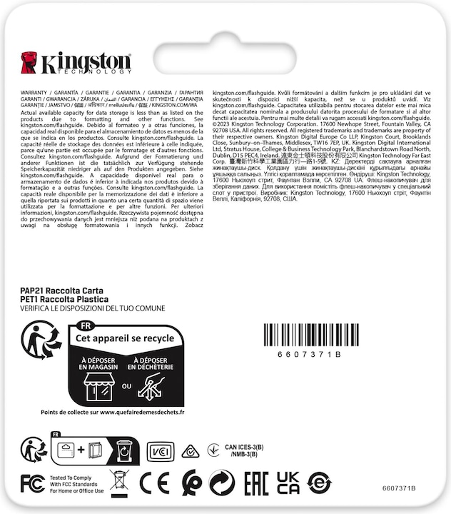 Produktbild Kingston Card Ind. SD +ADP 16GB pSLC (16 GB, SDHC, U3, UHS-I)