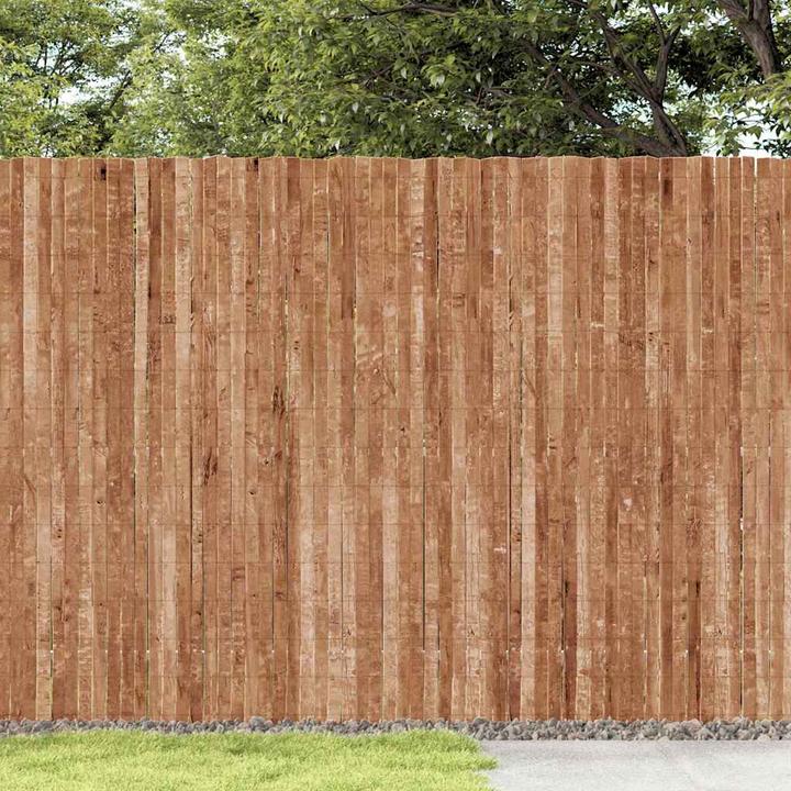 Produktbild vidaXL Rustikaler Zaun