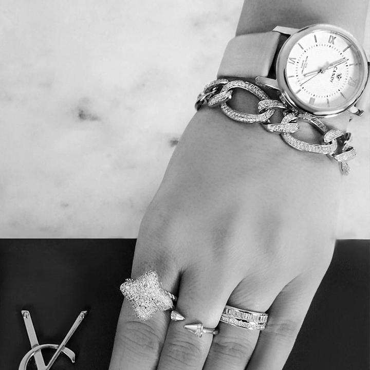 Immagine prodotto Candy Bracciale Trisi, Argento 925 (17.50 cm, Argento 925)