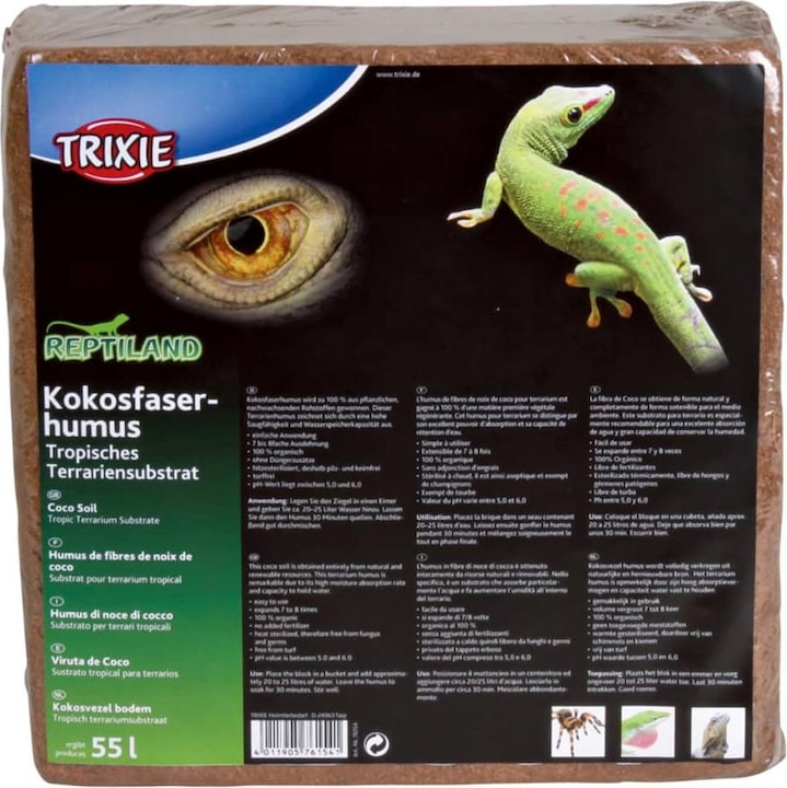 Actual product image Trixie Coconut fiber humus