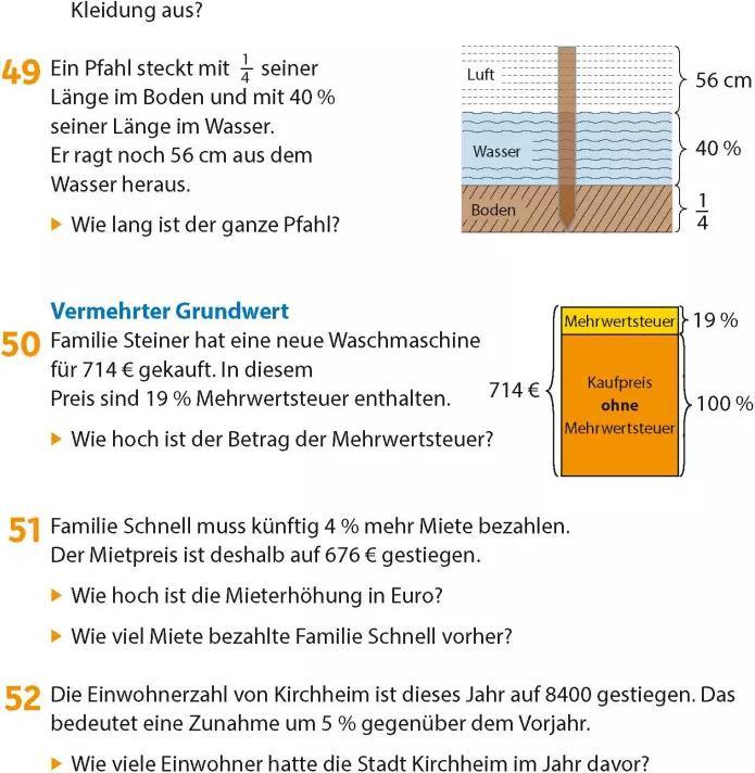 Produktbild Prozentrechnen 6.-9. Klasse (Deutsch, Adolf Hauschka, Rainer Thiele, Martina Knapp, 2021)