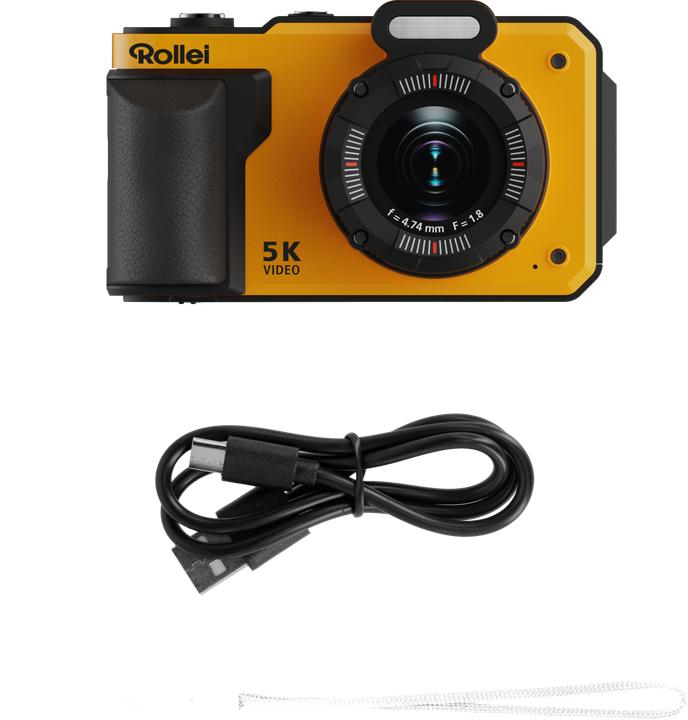 Produktbild Rollei Sportsline 64 Pro Digital Camera, orange