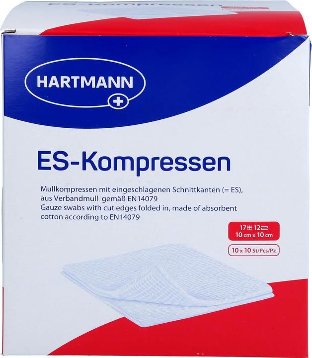 Actual product image Hartmann ES-Kompresse 10x10cm 12fach steril