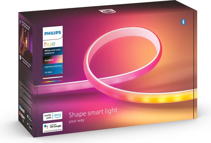 Productafbeelding Philips Hue Hue Gradient Ambiance Basis (RGB, 200 cm, Interieur)