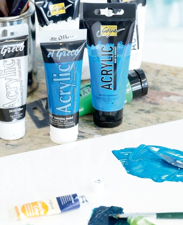 Image du produit Kreul Basic Acryl 100ml (Bleu clair, 100 ml)