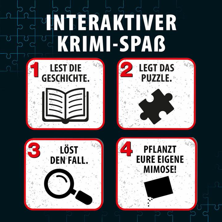 Actual product image Kosmos Crime puzzle: The three??? - The bloom of doom (300 pieces)