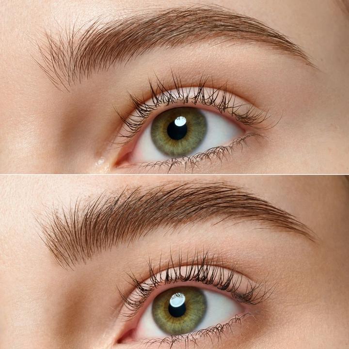 Actual product image essence Make Me Brow Eyebrow Gel Mascara No. 07 Brown (07 Brown, 07 Dark Brown, 07 Dark Browny Brows, Dark brown eyebrows)